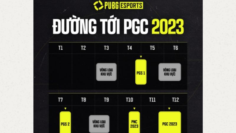 Các suất dự thi PUBG Nations Cup