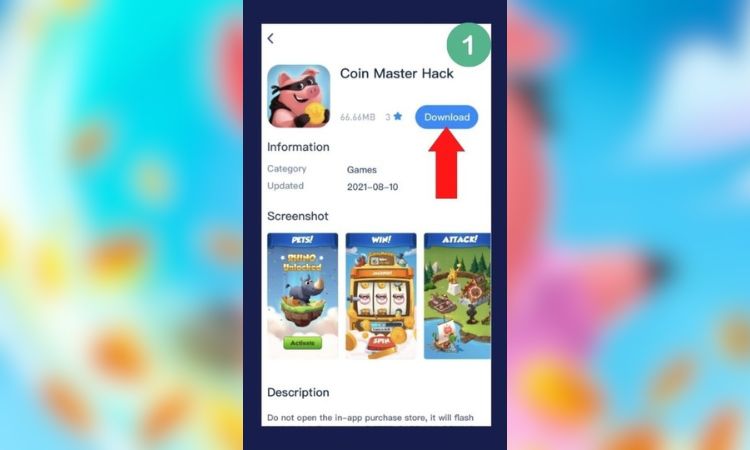 Các bước tải Coin Master trên hệ điều hành IOS