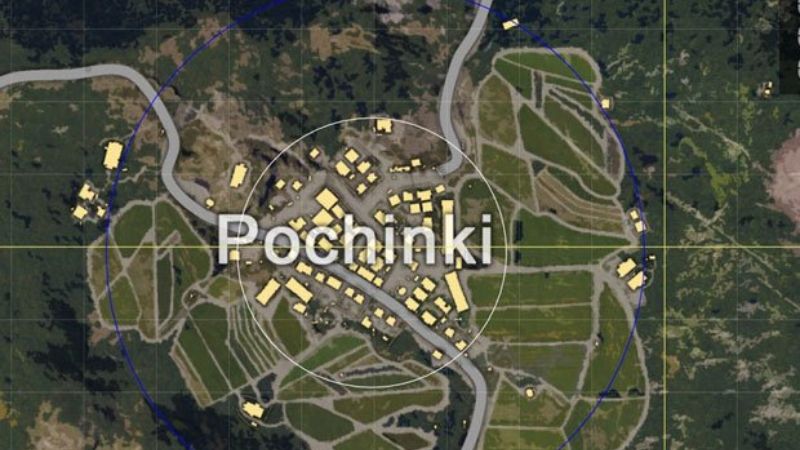 Các khu vực loot đồ lý tưởng trong bản đồ map Erangel