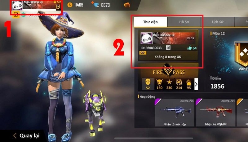 Cách nạp thẻ Garena vào Free Fire bằng ID