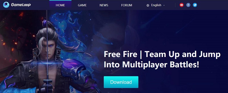 Cách tải Free Fire trên máy tính bằng Gameloop