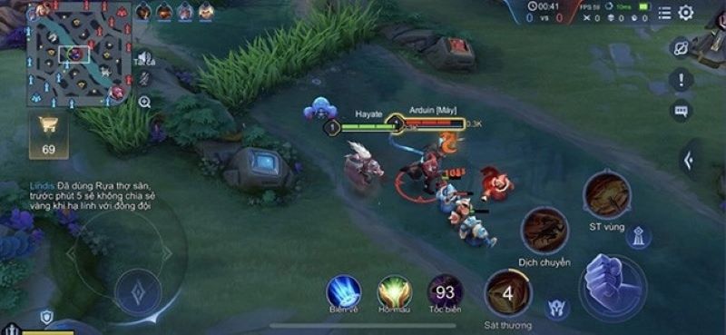 Có thể chơi game liên quân không cần wifi hoặc 4G