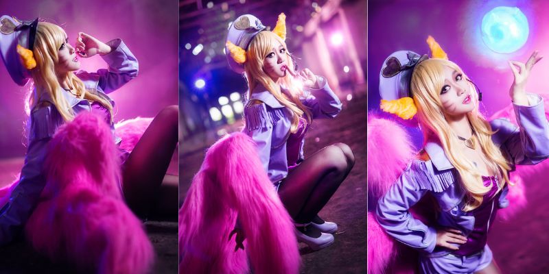 cosplay Ahri thần tượng âm nhạc (1)