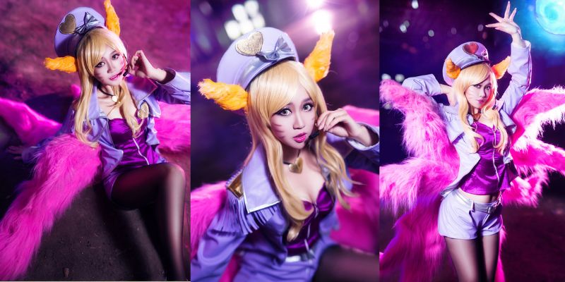 cosplay Ahri thần tượng âm nhạc (2)