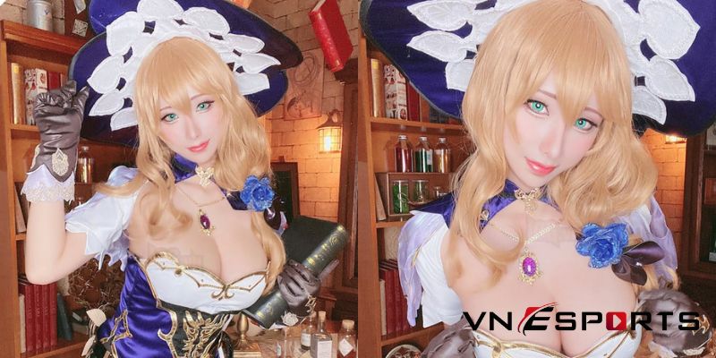 cosplay Lisa từ nữ coser Haneame (2)