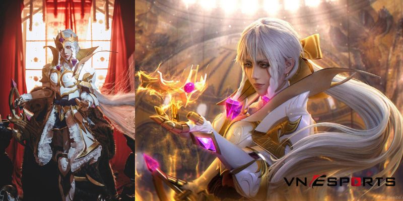 cosplay Diana với hiệu ứng ánh sáng cực đẹp