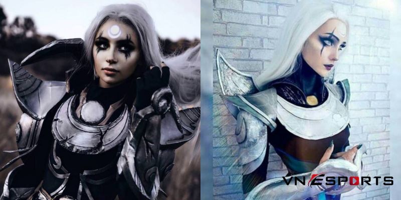 cosplay Diana với mái tóc bạc