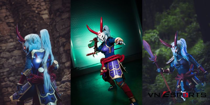 cosplay kalista huyết nguyệt siêu đẹp