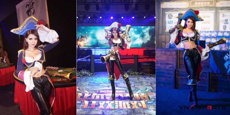 Cosplay tướng Miss Fortune liên minh