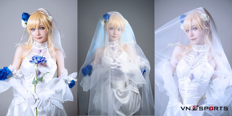 Yuji koi cosplay tướng Lux liên miên