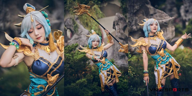 Đắm say với vẻ đẹp cosplay Lux tân niên