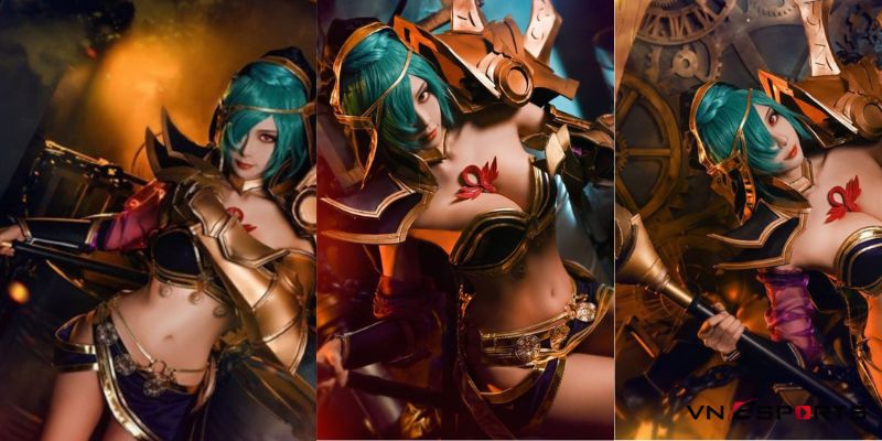 Cosplay Mina nữ hoàn sa mạc kiêu sa