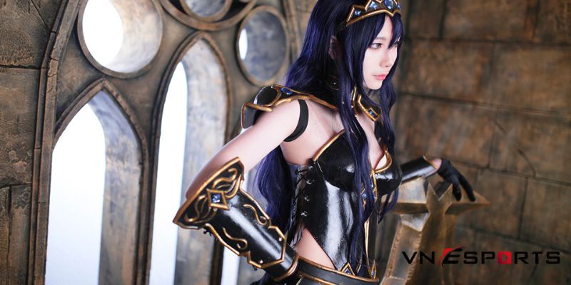 cosplay sivir công chúa chiến binh LMHT