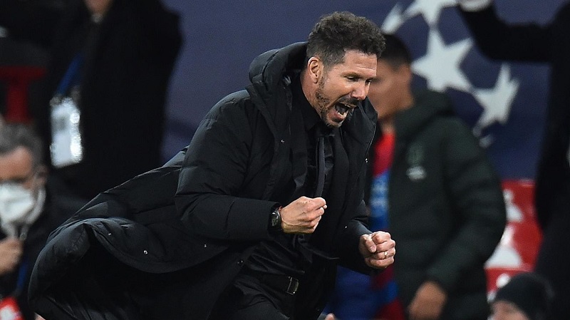 Diego Simeone nổi tiếng với lối chơi tấn công