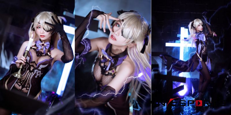 fischl cosplay bởi nữ coser Trung Quốc (3)