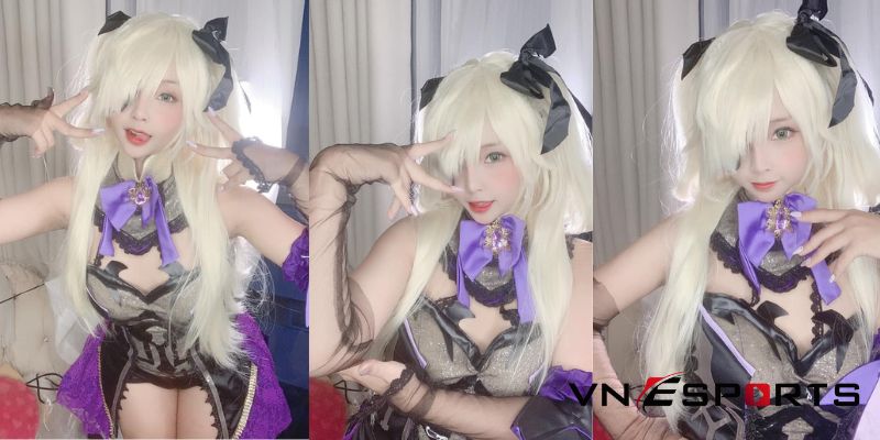 fischl cosplay bởi nữ coser Sayo Momo (2)