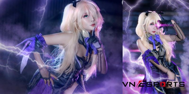 fischl cosplay bởi nữ coser Sayo Momo (3)