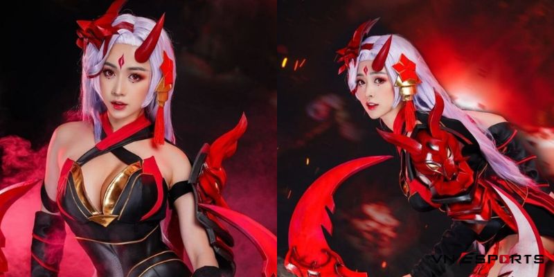 Ma mị trong trang phục cosplay liên quân