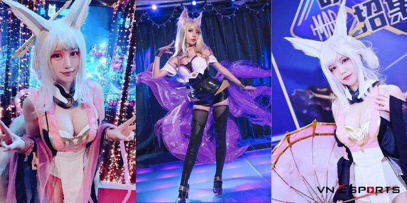 Nữ thần tượng cosplay liên quân hồ ly 9 đuôi
