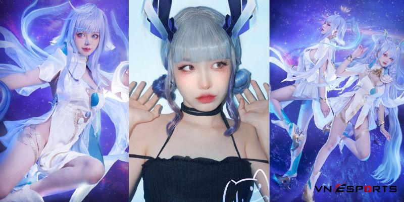 Nữ coser xinh đẹp trong trang phục tiên nữ