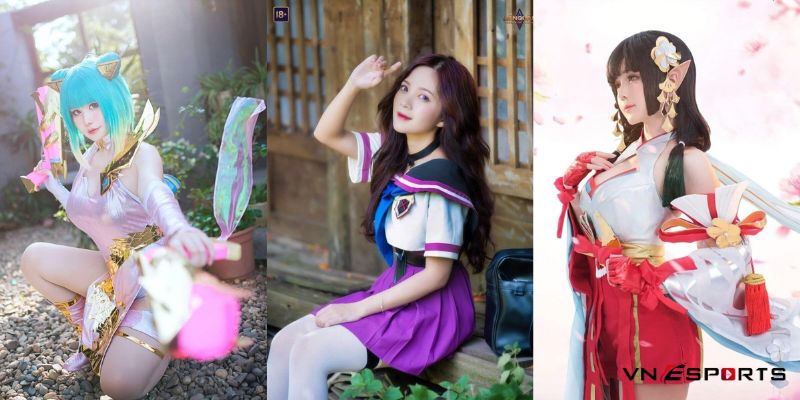 Say nắng với các nữ coser xinh đẹp