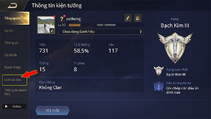 Hướng dẫn game thủ check lịch sử trận đấu trong Valorant