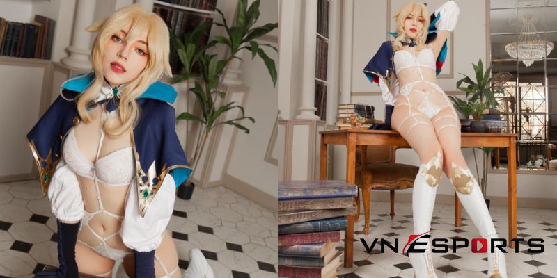 Jean cosplay phá cách với bộ bikini nóng bỏng (3