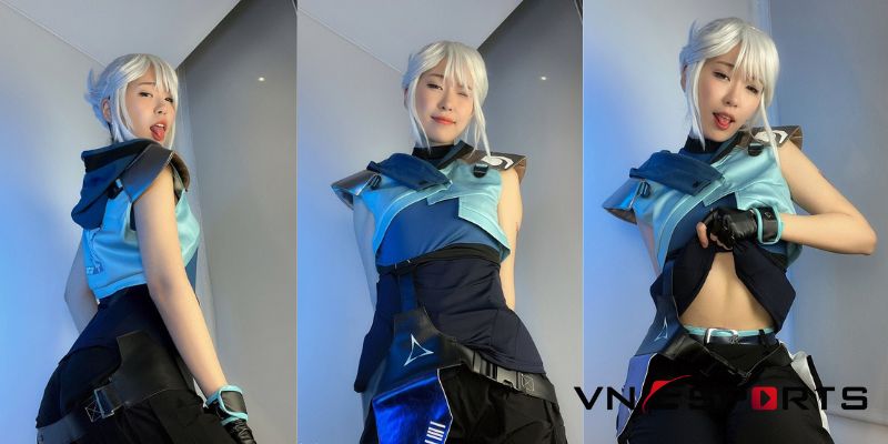 Jett cosplay bởi nữ coser Meriol Chan nóng bỏng (2)