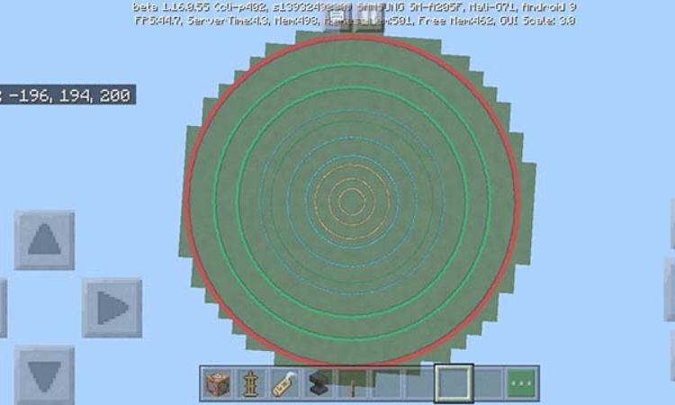 Minecraft Circle Generator hỗ trợ game thủ cách làm hình tròn Minecraft