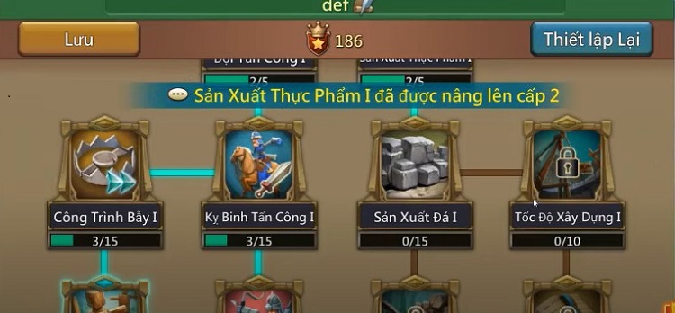 Mở khóa sản xuất đá