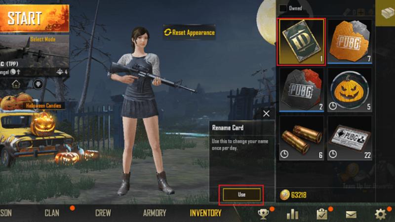 Một số lưu ý khi thực hiện cách đổi tên trong PUBG PC