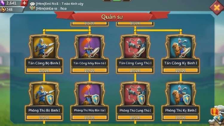 Một số nhiệm vụ bang phái đặc biệt cho game thủ 