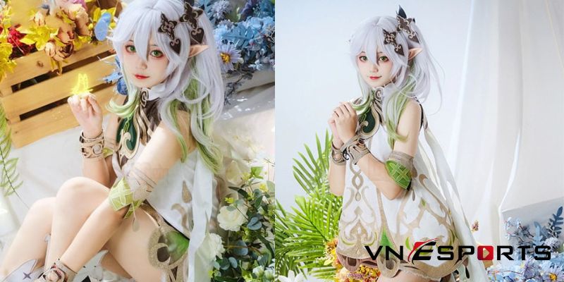 Nahida cosplay với vẻ ngoài xinh tươi (1)