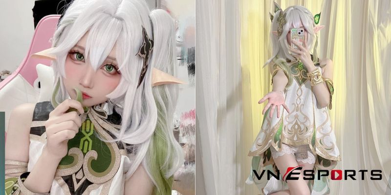 Nahida cosplay với vẻ ngoài xinh tươi (3)