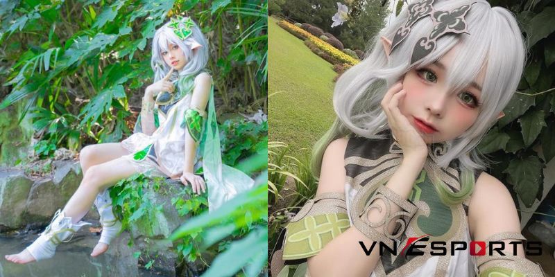 Nahida cosplay với vẻ ngoài xinh tươi (5)