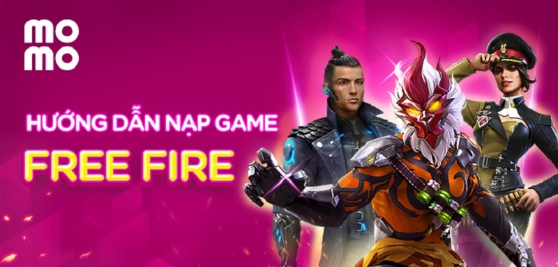 Nạp thẻ Free Fire bằng Momo