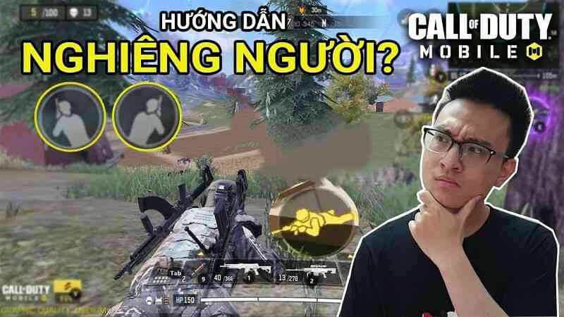 Hướng dẫn nghiêng người trong game Call of Duty Mobile 