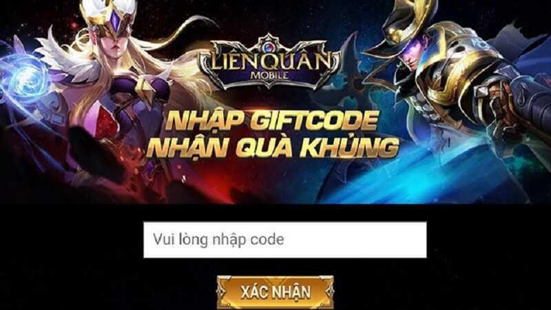 Nhập code nhận quà miễn phí từ Liên Quân 