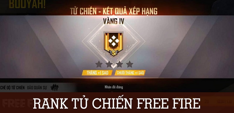 Rank Vàng là cột mốc tăng độ khó chơi game