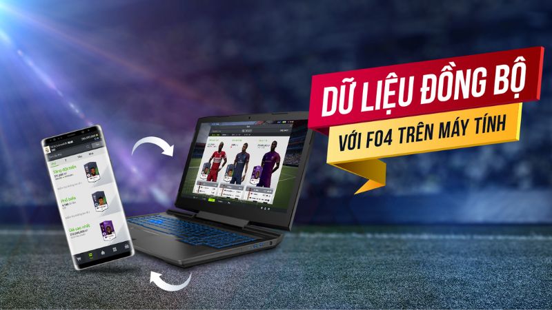 So sánh cách chơi FIFA online 4 trên điện thoại và trên máy tính  