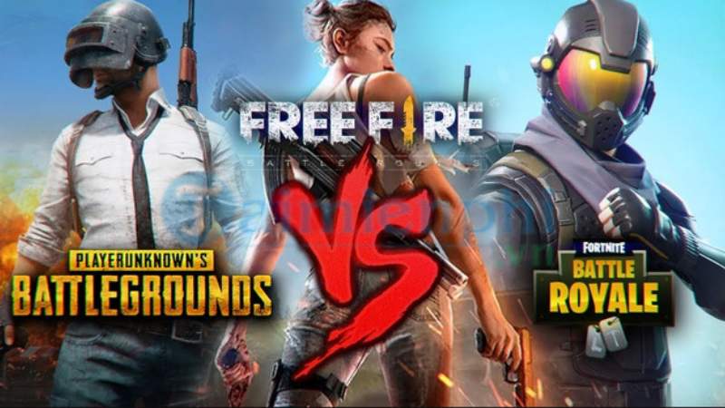 So sánh PUBG và Free Fire game nào hay hơn