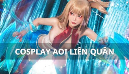 Bộ ảnh cosplay Aoi liên quân với 2 nữ coser thần thái chất ngất