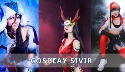 Cosplay Sivir với những bộ trang phục năng động và tràn đầy sức sống