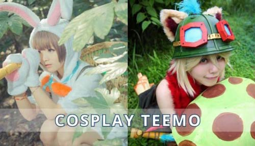 Bộ ảnh cosplay Teemo LMHT nấm lùn từ những cô nàng coser dễ thương