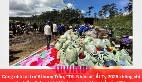 Cùng nhà tài trợ Athony Trần, 