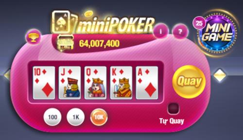 Mini Poker PG66 – Trải Nghiệm Slot Poker Đầy Hấp Dẫn