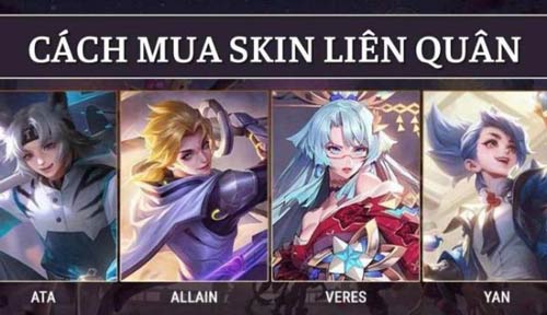 Hướng dẫn cách mua skin Liên Quân chi tiết cho game thủ