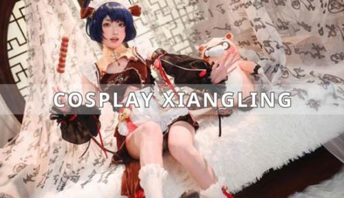 Xiangling cosplay với nét đẹp tựa nhân vật trong truyện tranh bước ra