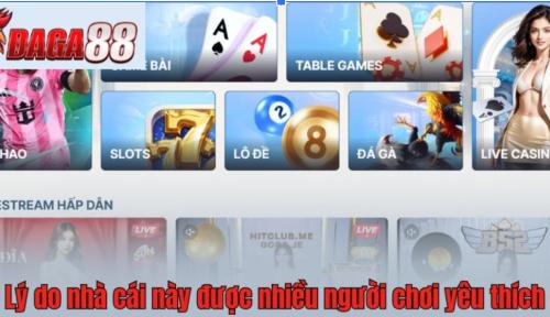 Xu hướng giải trí trực tuyến và sự quan tâm dành cho Daga88