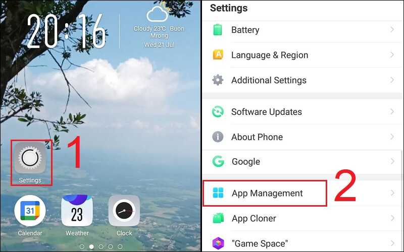 cach-go-bo-nhung-ung-dung-khong-can-thiet Khôi phục cài đặt là cách khắc phục lỗi văng game Free Fire